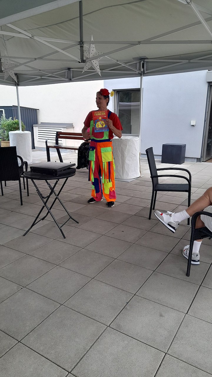 Klauní kouzelnické vystoupením
